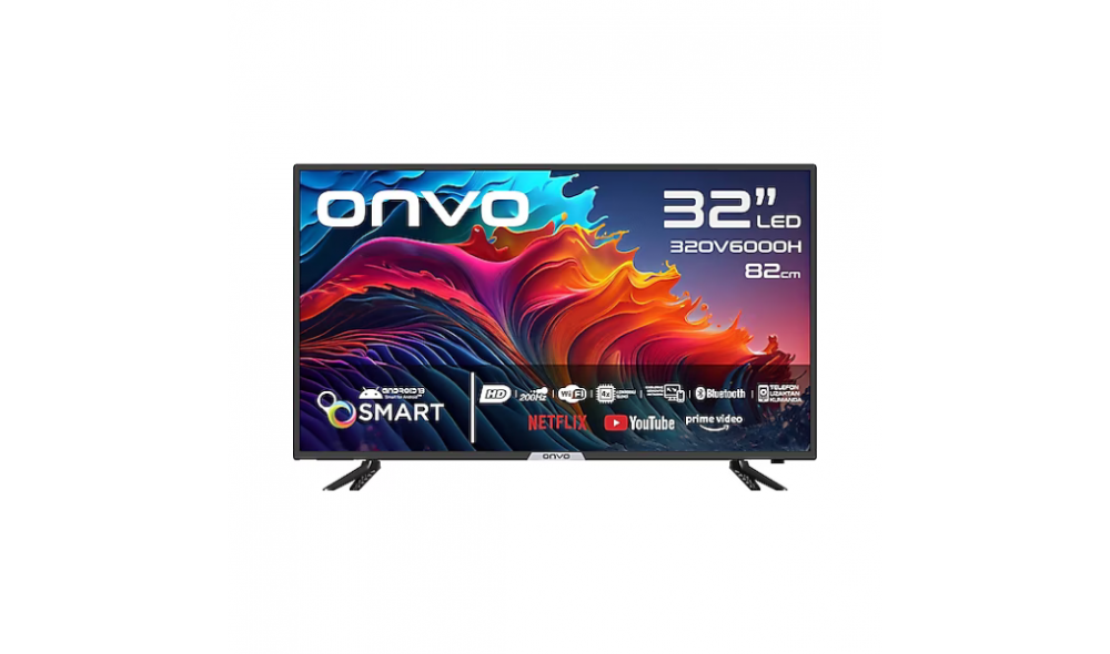 Onvo 32OV6000H HD 32" 82 Ekran Uydu Alıcılı Android Smart LED TV